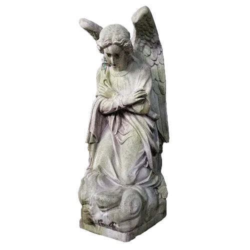 Kneeling Prayer Angel Catholic Statue (56 - Inch)
