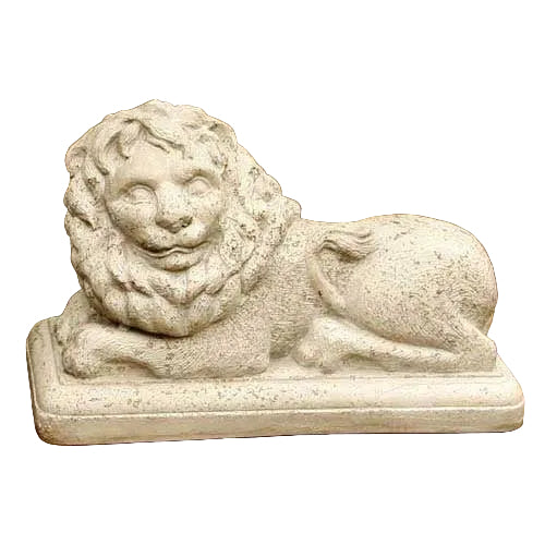Lion Garden Statue Facing Left (7.5 - Inch)