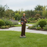 Saint Francis Religious Statue (43 - Inch) Side Angle