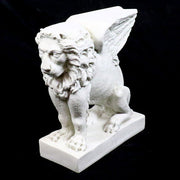 Winged Lion Garden Bench (16.5 - Inch) Side View