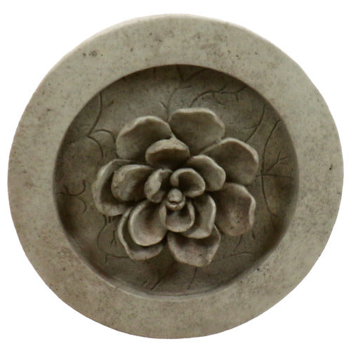 Magnolia Garden Plaque (12.0 - Inch) (12.0 - Inch) Side View