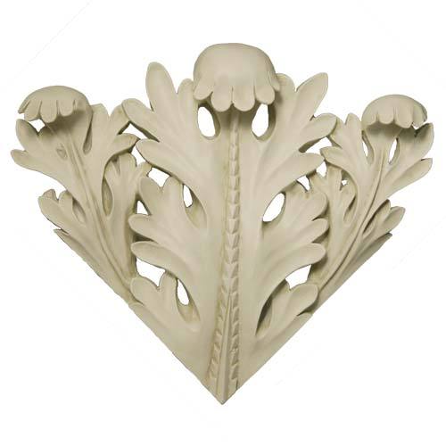Leaf Accent Corner Outdoor/Indoor Statue