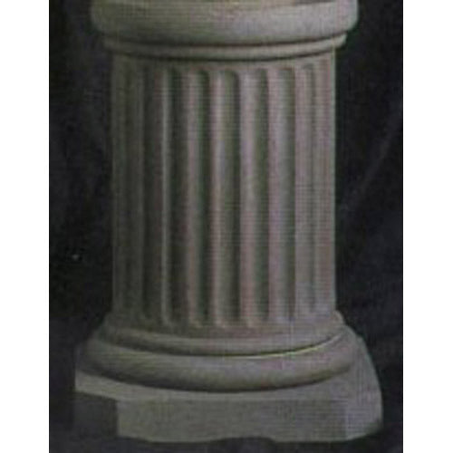 Short Fluted Pedestal 18 Outdoor/Indoor Statue