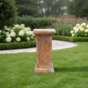 New York Newel Post Outdoor Statue (30 - Inch) Side Angle