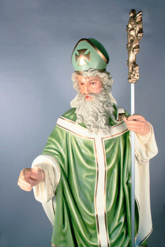 Saint Patrick w/Staff Realisti Outdoor/Indoor Statue