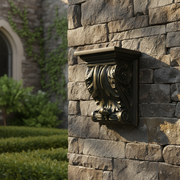 Corbel Outdoor Bracket (14 - Inch) Side Angle