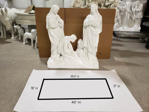 Jesus Is Crucified w/ cross Station 12 Outdoor/Indoor Statue