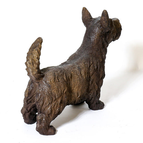 Scottie Dog Garden Statue (14 - Inch) Different Angle