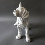 Hound Dog Garden Statue (12 - Inch) Different Angle