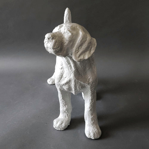 Hound Dog Garden Statue (12 - Inch) Different Angle