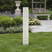 Italian Pilaster Outdoor Statue (72 - Inch) Side Angle