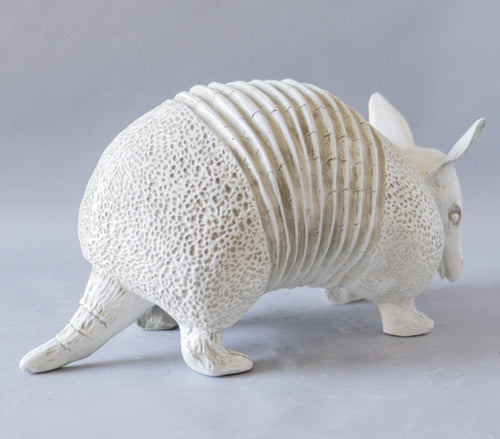 Armadillo Garden Statue (10 - Inch) Side View