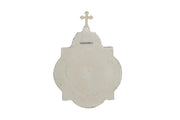Chapel Wall Plaque Stations of the Cross Number 11 (13.5 - Inch) Side View