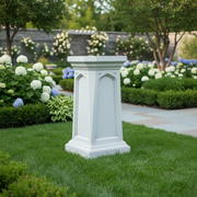 Gothic Pedestalstatue (43 - Inch) Side Angle