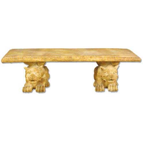 Jaimy Gargoyle Bench 30 W Outdoor/Indoor Statue