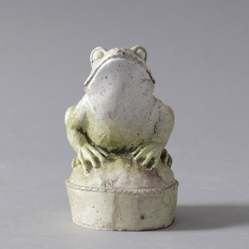 Bitty Frog Statue (4 - Inch) Angled View