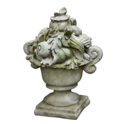 Shell Ocean Finial Outdoor Statue (13 - Inch)