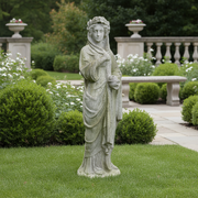 Four Seasons Winter Statue (45 - Inch) Side Angle