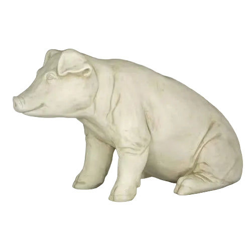 Pig Garden Statue (15-Inch)