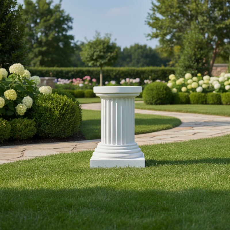 Common Column Outdoor Statue (28-Inch)