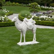 Camel Garden Statue (28 - Inch) Side Angle