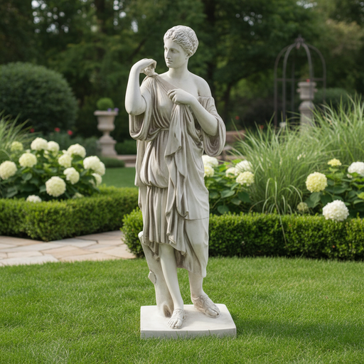 Diana Robing Statue (67 - Inch) Side Angle