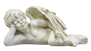 Cherub with Wings Outdoor Statue (8 - Inch)