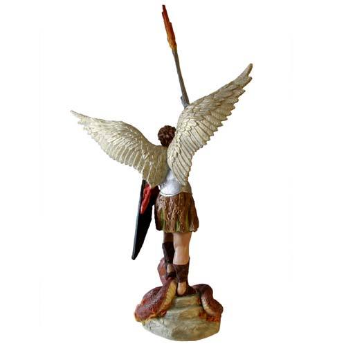 St. Michael W/Sword Fire 38 Outdoor/Indoor Statue