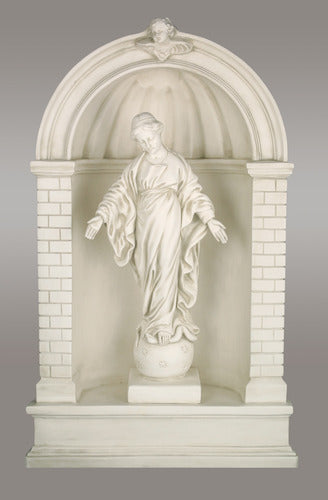 Med.Shrine For 24"-26"h Statue Outdoor/Indoor Statue