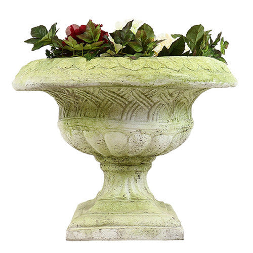 Weaved Classical Urn 19 Outdoor/Indoor Statue