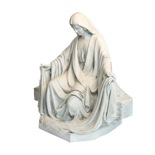 MARY SITTING FOR LIFESIZE SET Outdoor/Indoor Statue