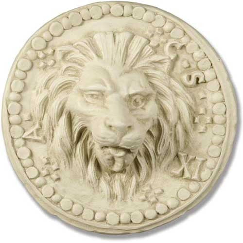 Lion Coin 12 Outdoor/Indoor Statue