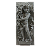 Little Boy Garden Plaque (13.0 - Inch) Side View