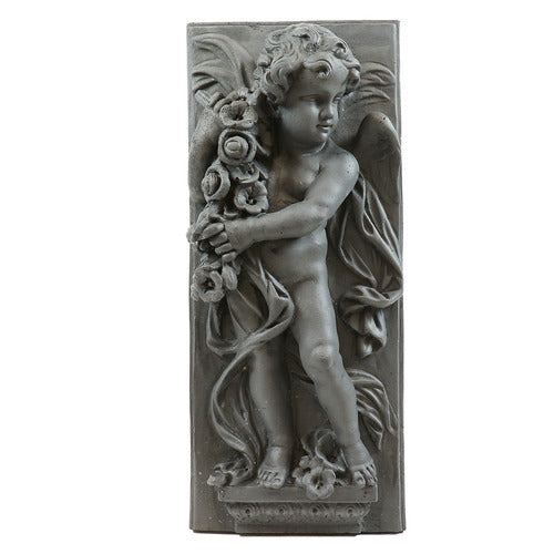 Little Boy Garden Plaque (13.0 - Inch) Side View