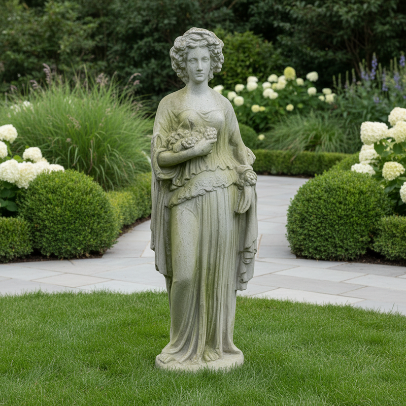 Four Seasons Spring Statue (47 - Inch) Side Angle