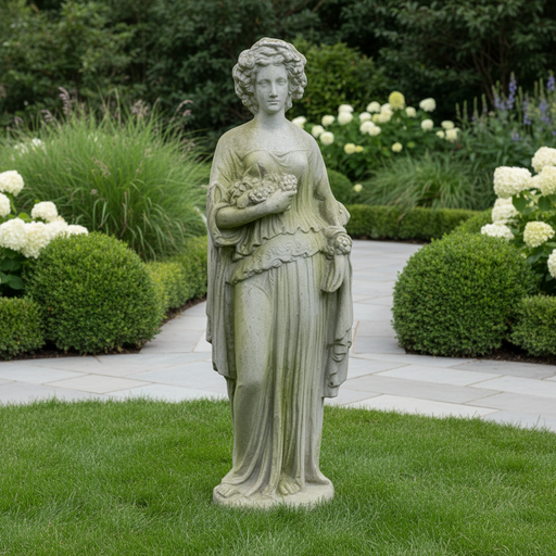 Four Seasons Spring Statue (47 - Inch) Side Angle