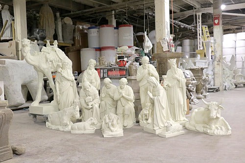 Nativity Set Lg Outdoor/Indoor Statue