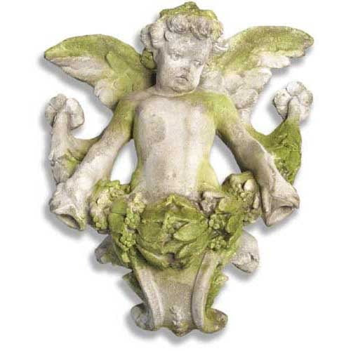 Angel Garden Plaque Looking Left (21.0 - Inch) (21.0 - Inch)