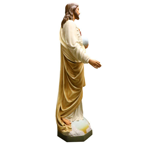 Sacred Heart To The World 62"" Outdoor/Indoor Statue