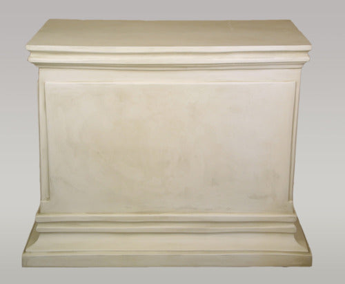 Rect. Panel Ped. 43X21X30(Hf) Outdoor/Indoor Statue