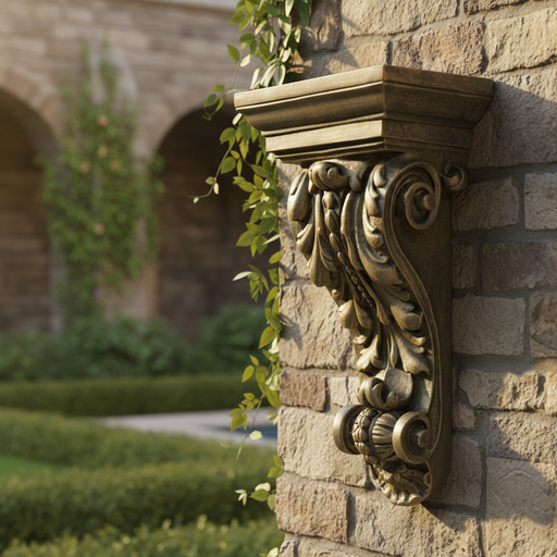 Burke Outdoor Bracket (18 - Inch) Side Angle