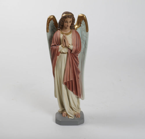 Innocent Standing Angel Statue With Praying Hands Outdoor Statue (25-Inch)