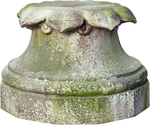 Hale Petal Base Outdoor Statue (14 - Inch)