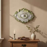 Regal Medallion Outdoor Plaque (32.0 - Inch) Side View