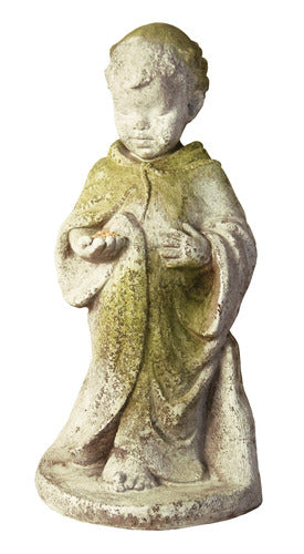 Baby Francis Standing 23 Cppr Outdoor/Indoor Statue