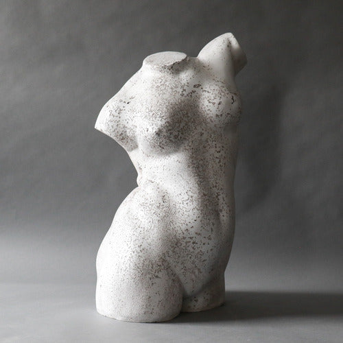 Female Twisted Torso Statue (24 - Inch) Side Angle