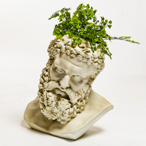 Hercules Bust Planter Outdoor/Indoor Statue