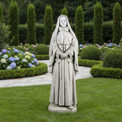 Mother Cabrini Religious Statue (48 - Inch) Side Angle