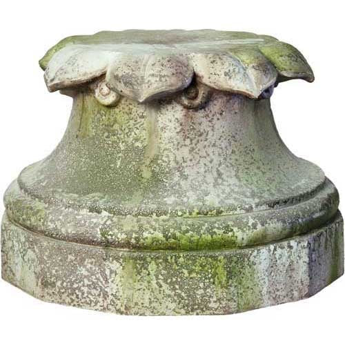 Hale Petal Base     14""H Outdoor/Indoor Statue