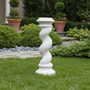 Baroque Outdoor Statue (57 - Inch) Side Angle
